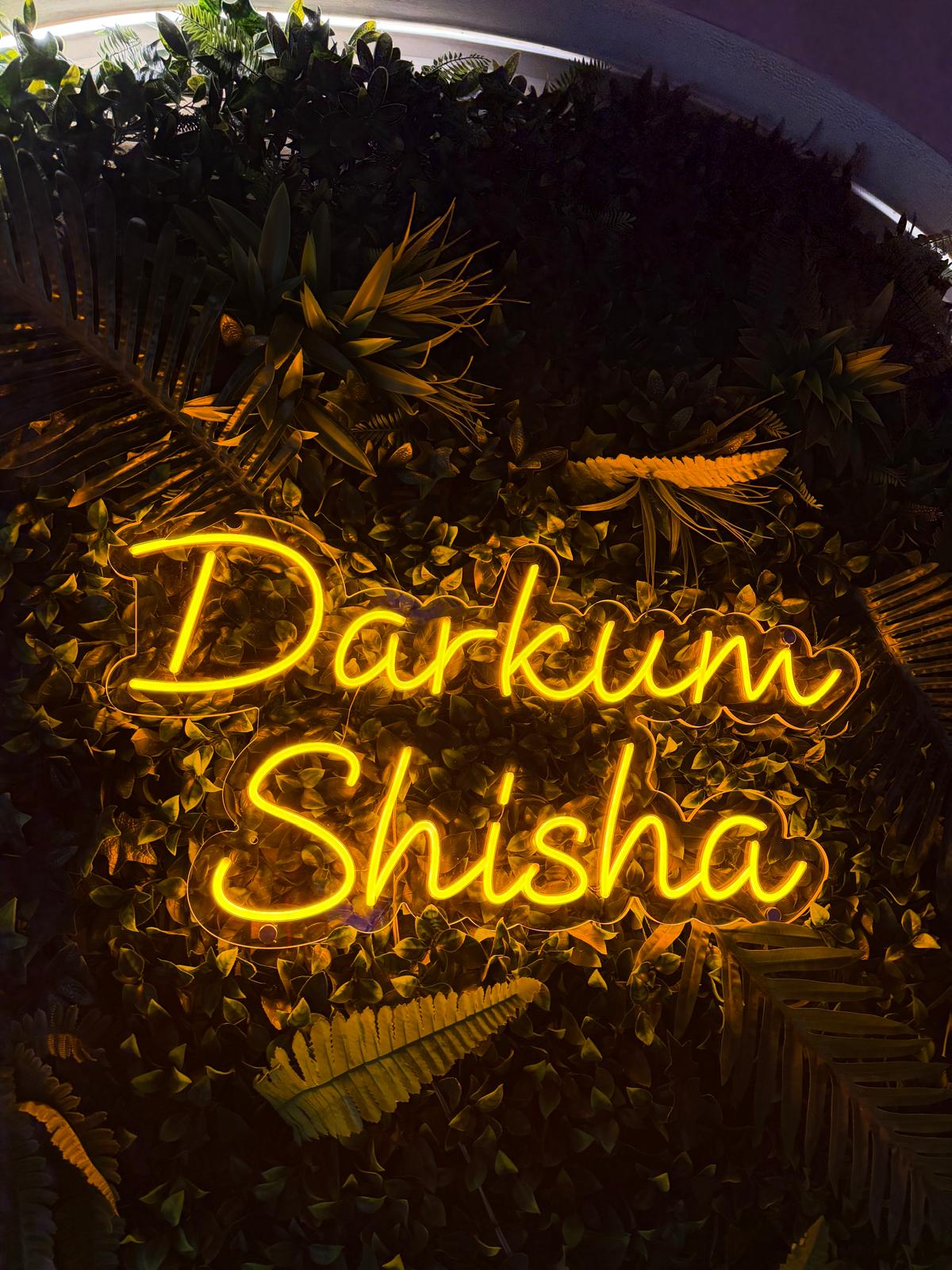 Rótulo fabricado para Darkum Shisha